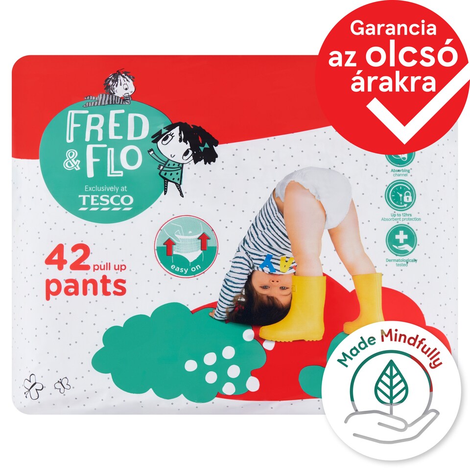 image 1 of Fred & Flo Pants Maxi 4 8-14 kg 42 pcs