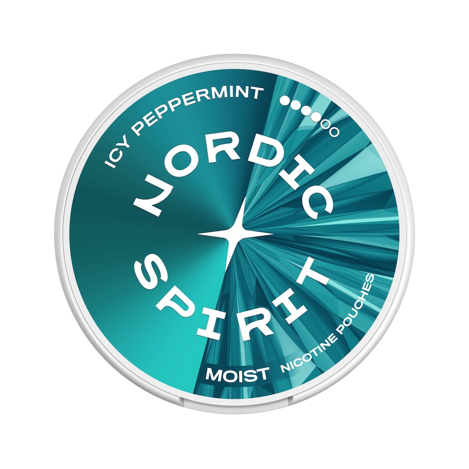 image 1 of Nordic Spirit Icy Peppermint X-Strong Nicotine Pouches 11mg 20 Pouches