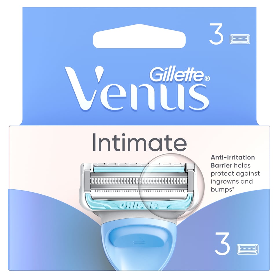 image 1 of Gillette Venus Pubic Hair & Skin, 3 Razor Blade Refills