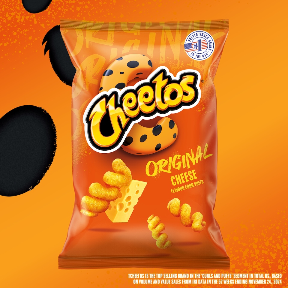 image 1 of Cheetos Twisted Original Cheese Sharing Bag Crisps 125g