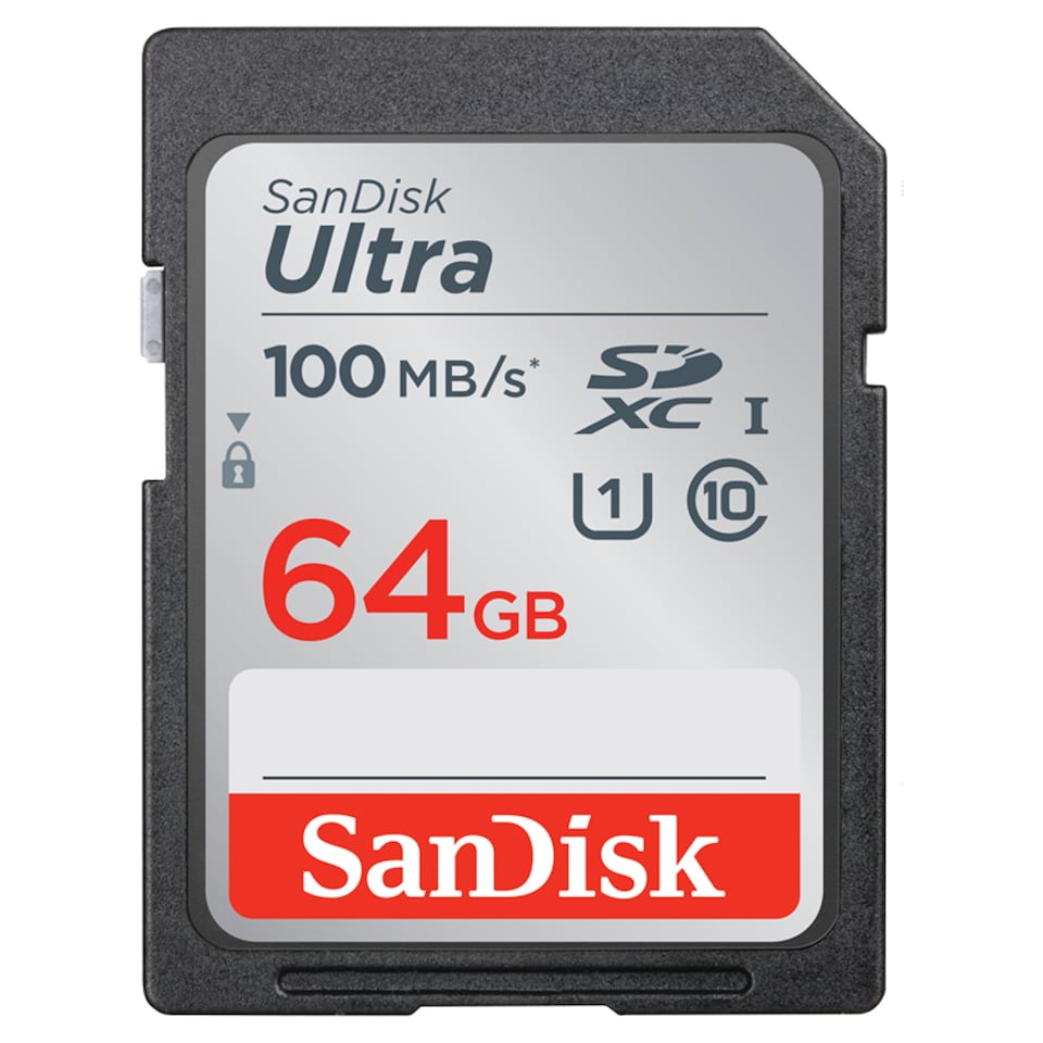 image 1 of SanDisk Ultra SD Card 64gb