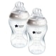 image 2 of Tommee Tippee Baby Bottles, Natural Start Anti-Colic Baby Bottle, Medium Flow, 340ml, 3m+, Pack of 2