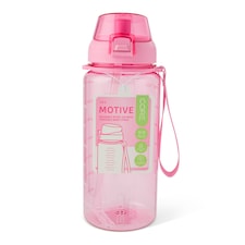 Core Kitchen Pink Motive Drinking Water Bottle 1.6L