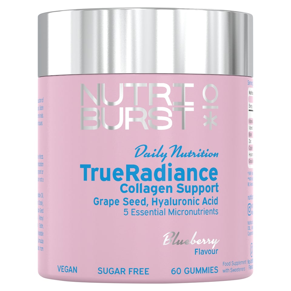 image 1 of Nutriburst 60 True Radiance Blueberry Flavour Gummies