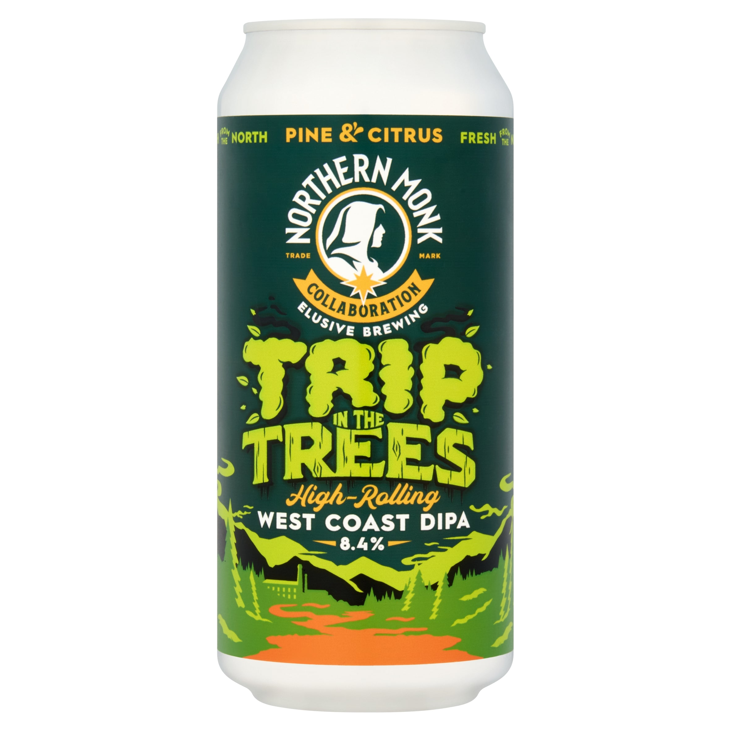 Northern Monk Trip In The Trees High Rolling West Coast DIPA 440ml