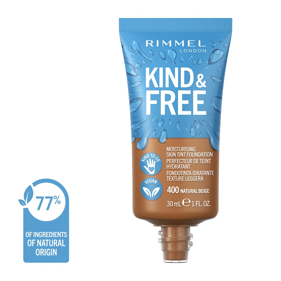 image 1 of Rimmel Kind & Free Tint Foundation Natural Beige 30Ml