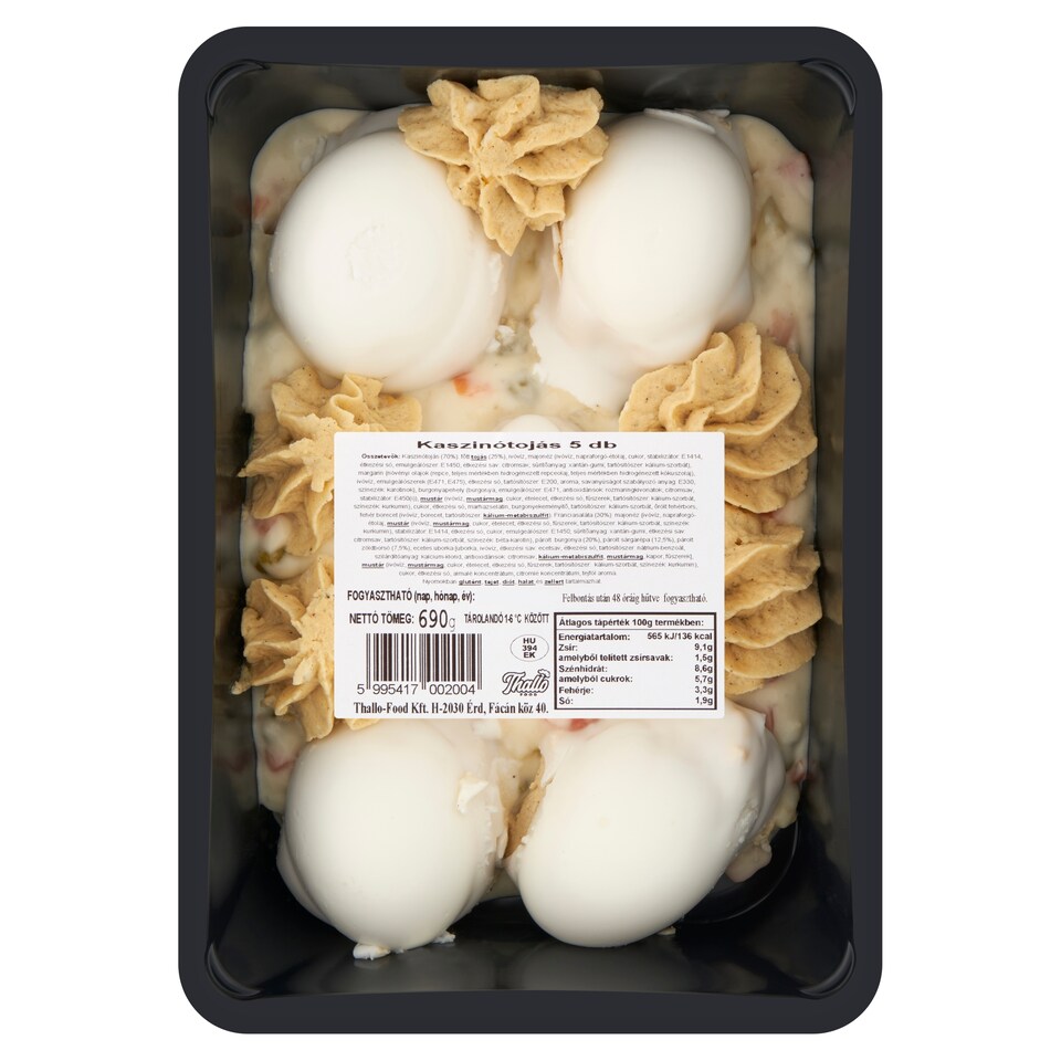 Thallo Food kaszinótojás 5 db 690 g