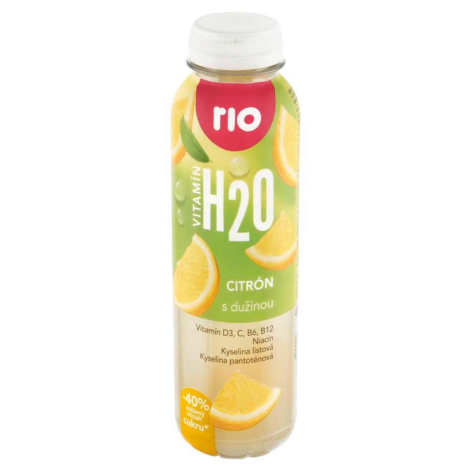 Rio Vitamín H2O citrón s dužinou 400 ml
