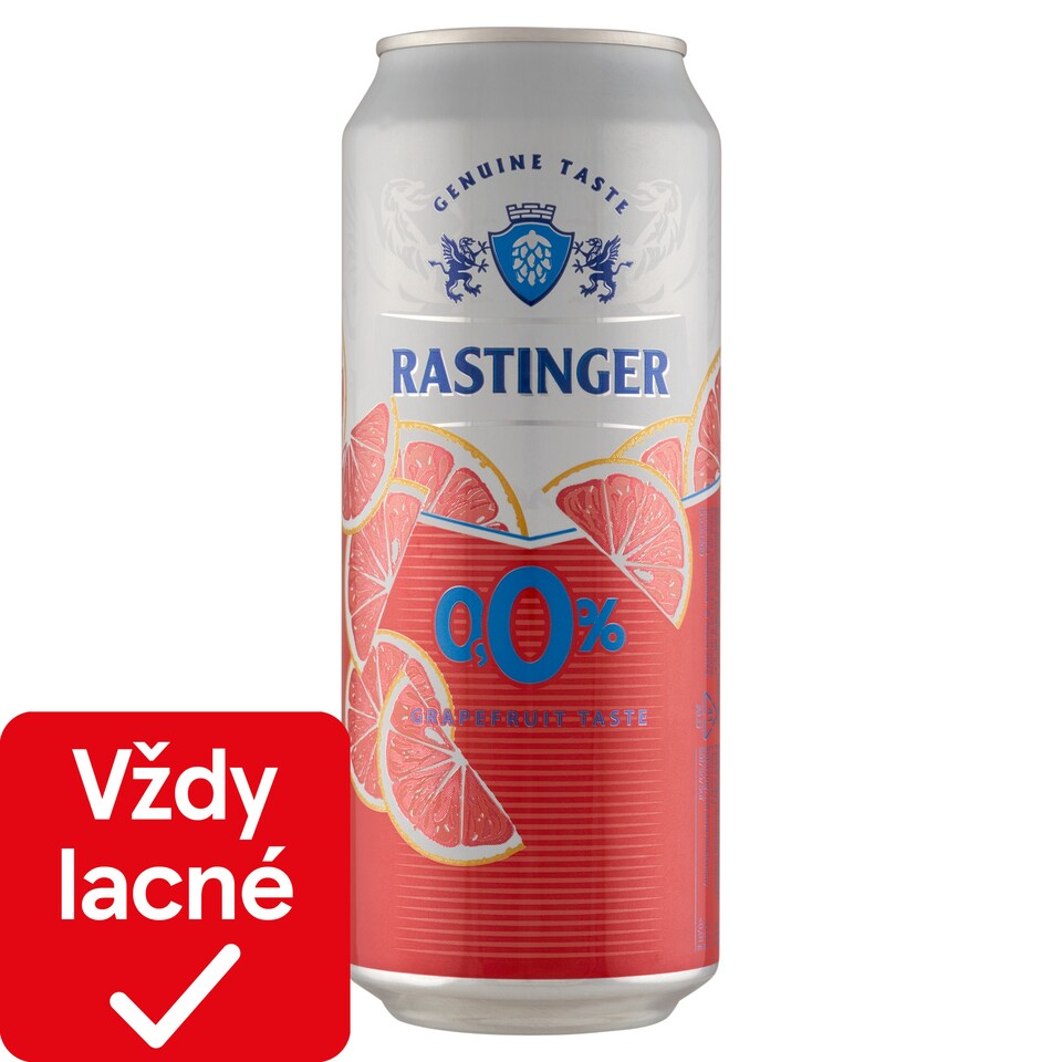 Rastinger Miešaný nealkoholický nápoj z nealkoholického piva a nápoja s grapefruitovou príchuťou 500
