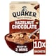 image 1 of Quaker Oat So Simple Porridge Sachets - Hazelnut Chocolate 10x36g