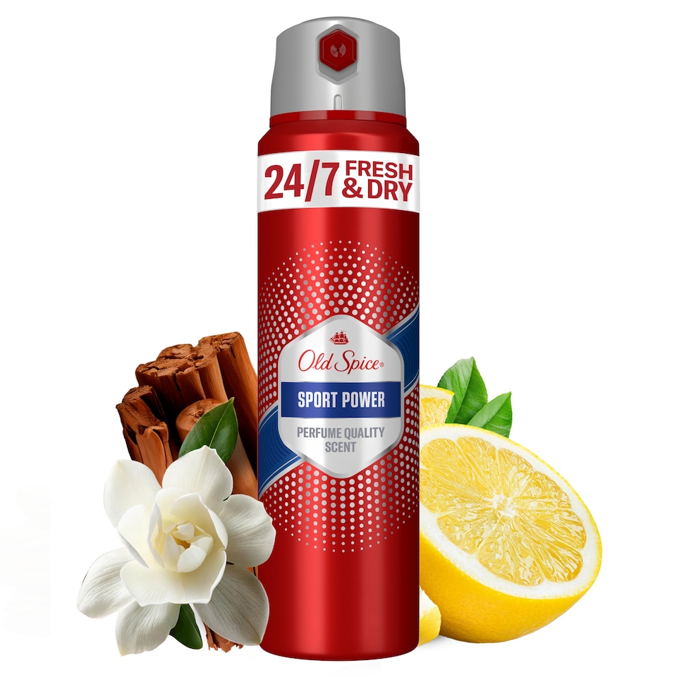 image 1 of Old Spice Sport Power Glacier Water Perfume Anti-Perspirant Spray 150ml