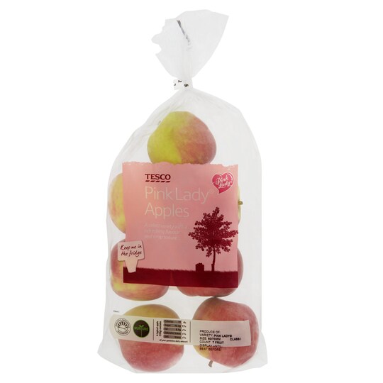 Tesco Pink Lady Applesmin 5 Pack Class 1 Tesco Groceries