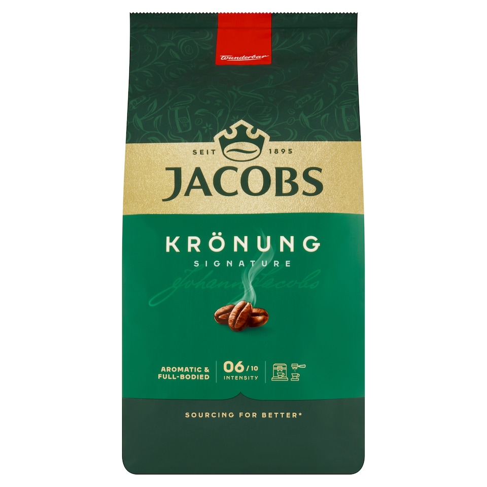 Obrázek 1 pro produkt Jacobs Krönung Káva pražená zrnková 1000g