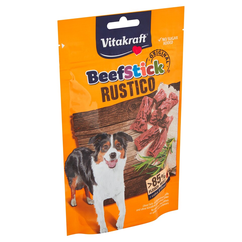 Vitakraft Beef Stick Rustico Complementary Pet Food for Dogs 55g
