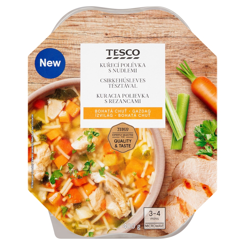 Tesco Chicken Soup with Noodles 400 g