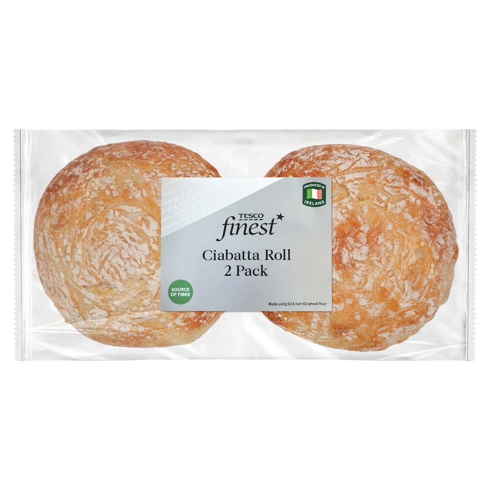 Tesco Finest Ciabatta Roll 2 Pack