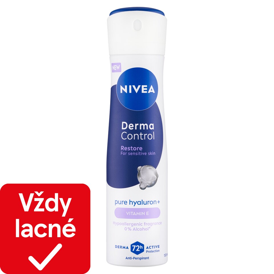 obrázok 1 z Nivea Derma Control Restore Sprej antiperspirant 150 ml