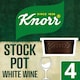 image 1 of Knorr Stockpot White Wine 4Pk 104g