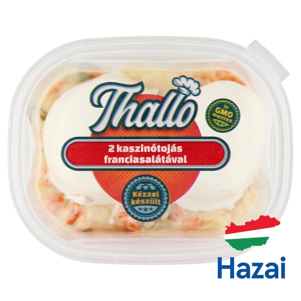Thallo 2 kaszinótojás franciasalátával 200 g