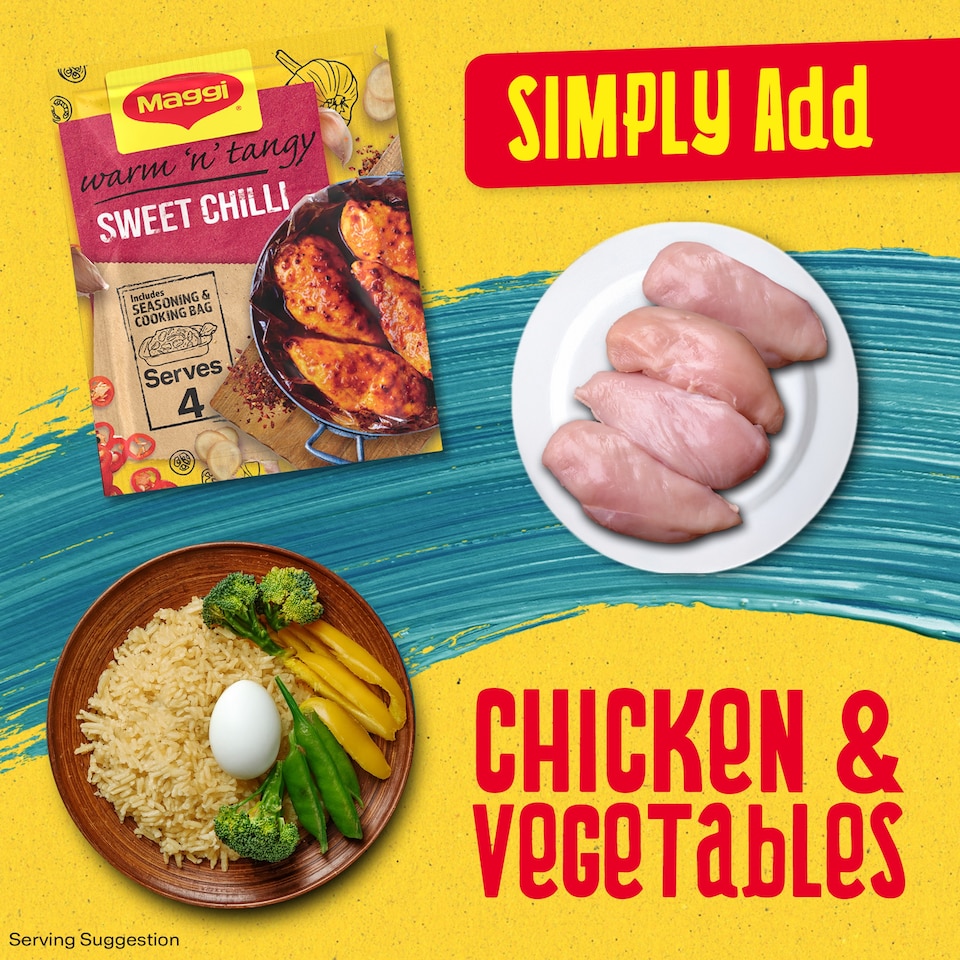 image 1 of Maggi So Juicy Sweet Chilli Chicken Recipe Mix 41g