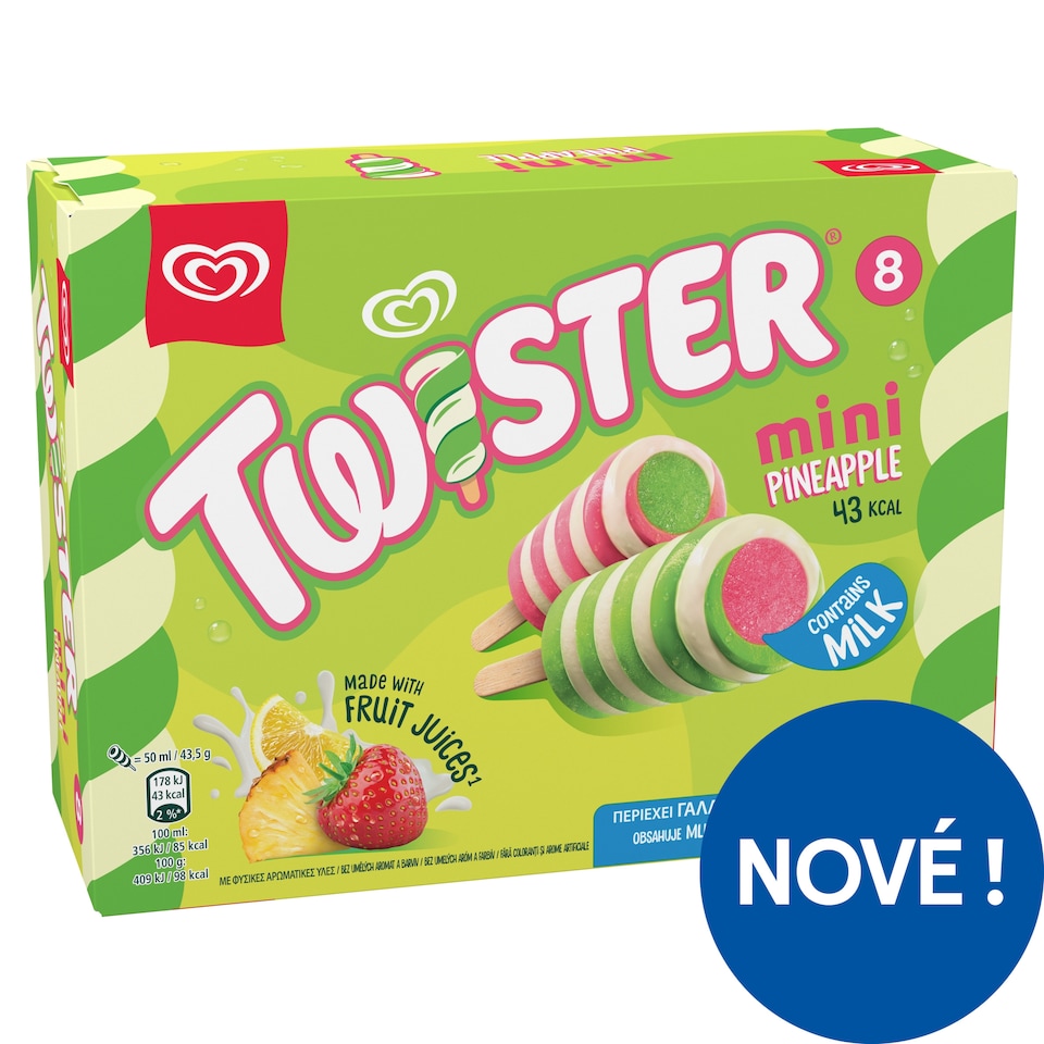 Twister Mini Pineapple 8 x 50ml (400ml)