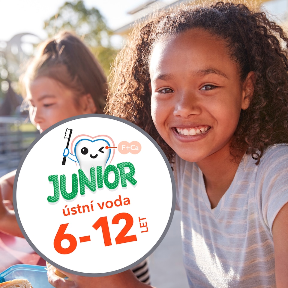 Obrázek 1 pro produkt elmex Caries Protection Junior ústní voda 400 ml