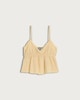 image 4 of OH ME OH MY Lace Trim Cami Vest in Yellow