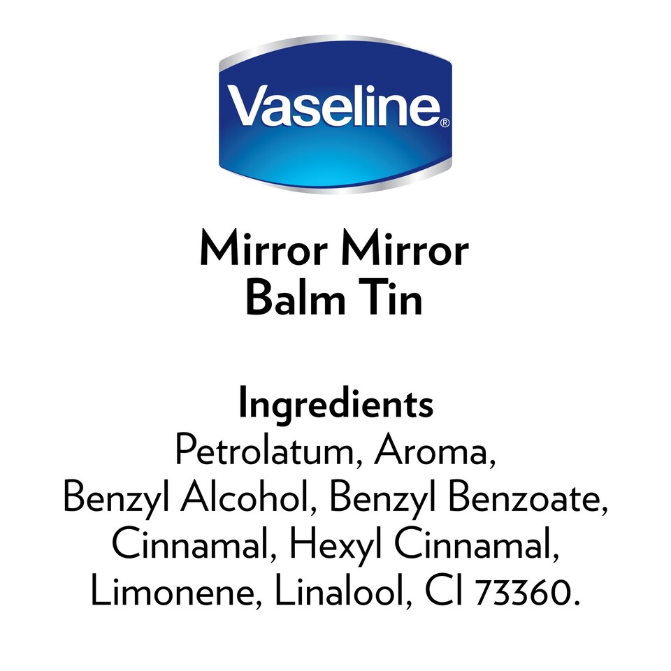 image 1 of Vaseline Lip Balm Tin Mirror Mirror 20G