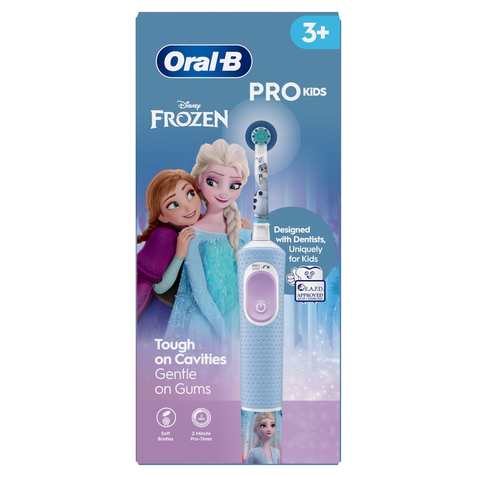 Oral-B Pro Kids Jégvarázs Elektromos Fogkefe Braun Tervezéssel