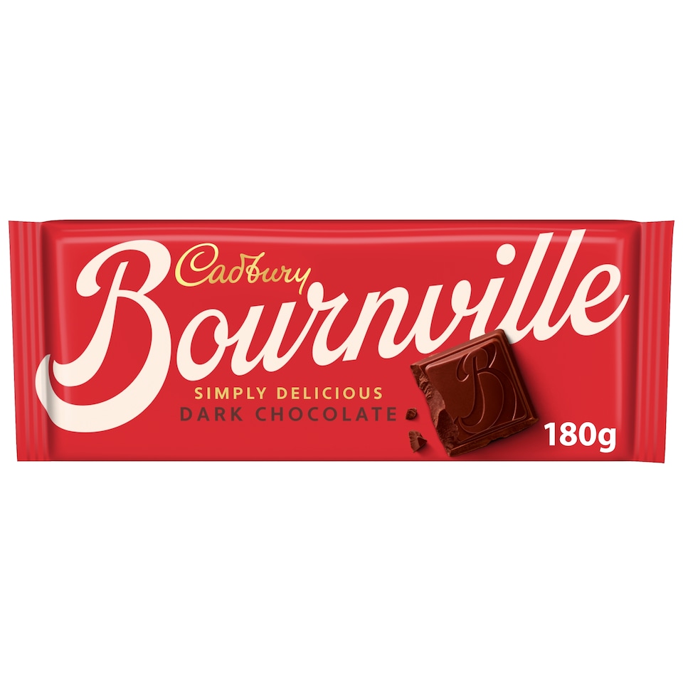 Cadbury Bournville Classic Dark Chocolate 180g
