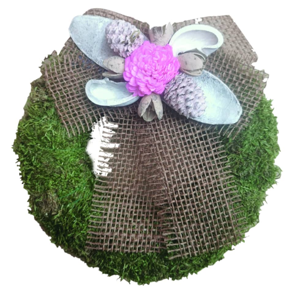 Moha koszorú 20 cm