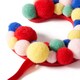 image 4 of Paperchase Cosmic Christmas Pom Pom Letter C Hanging Decoration