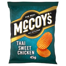 Mccoy's Thai Sweet Chicken Grab Bag Crisps 45G
