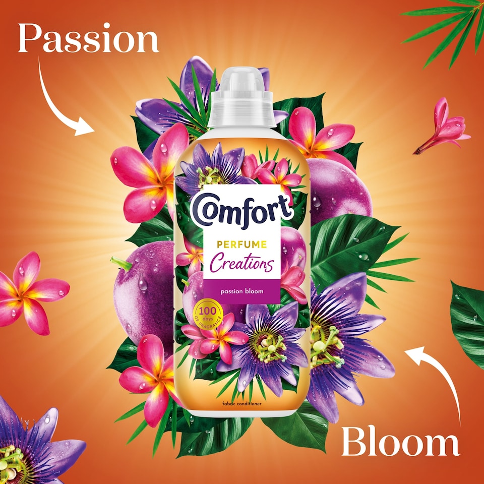 image 1 of Comfort Creations Passion Bloom Fabric Conditioner 48 Wash 1440ml
