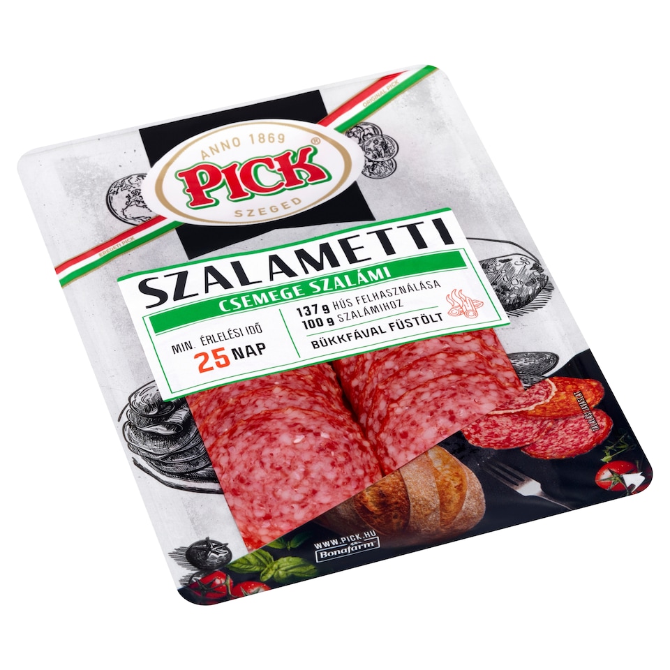 PICK Szalametti szeletelt csemege szalámi 70 g  1. kép