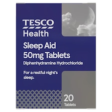 Tesco Extra Strength Sleep Aid Tablets 50mg 20s