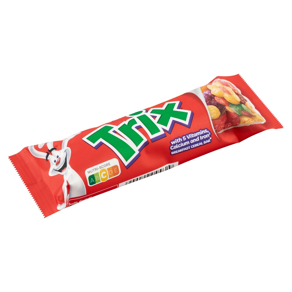 Nestlé Trix gyümölcsös ízű ropogós gabonapehely-szelet vitaminokkal és ásványi anyagokkal 17 g  1. kép