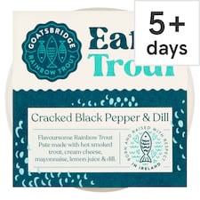 Goatsbridge Cracked Black Pepper & Dill Pate 125g