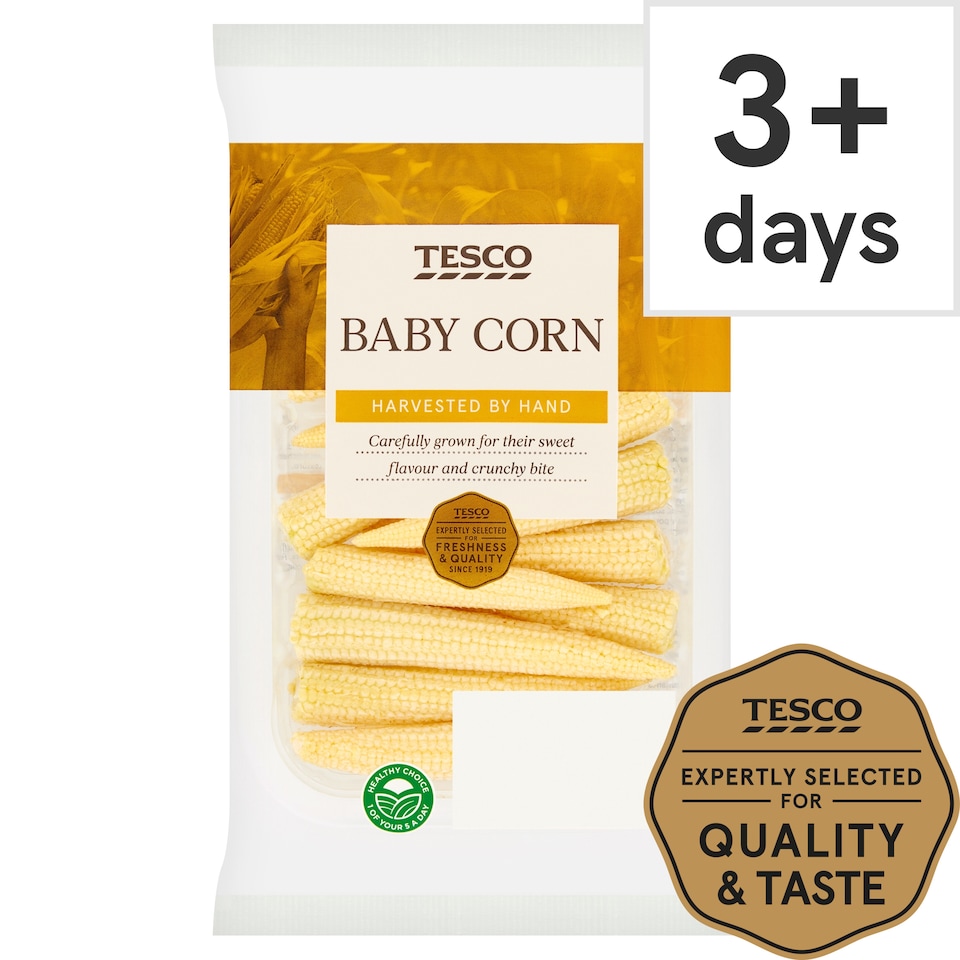 image 1 of Tesco Baby Corn 130G