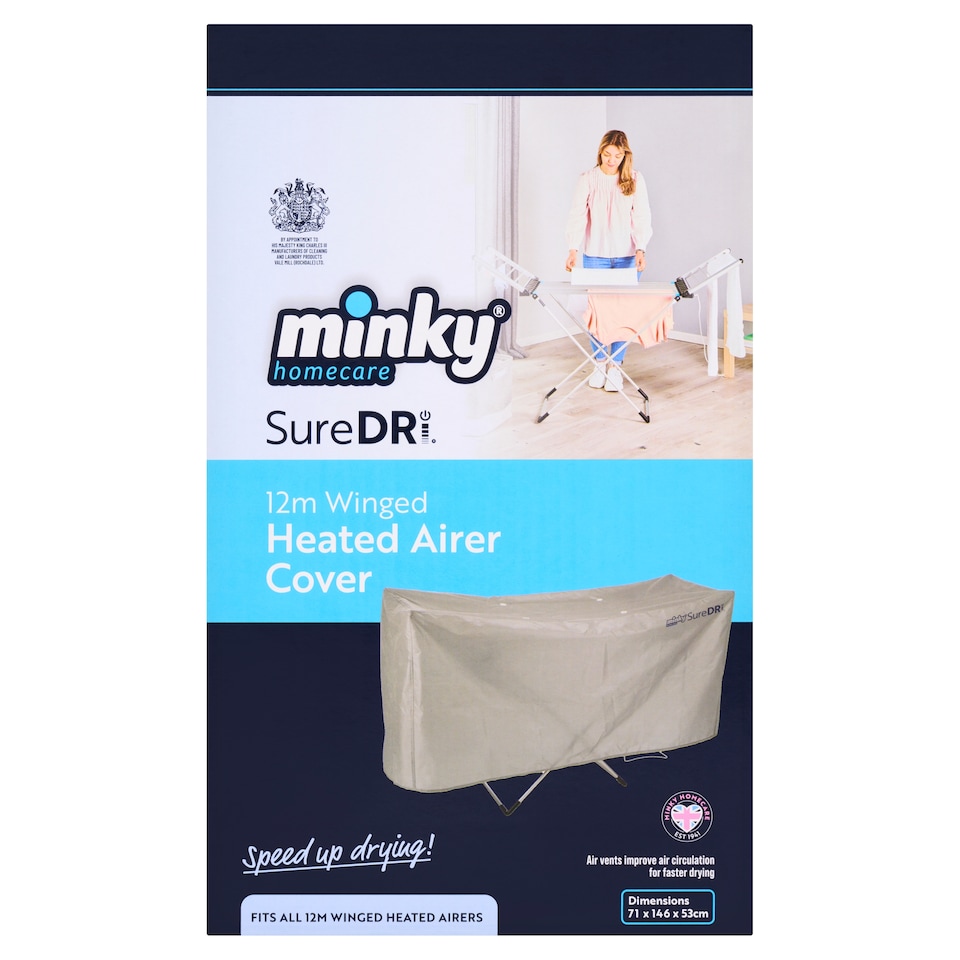 Minky Homecare Sure Dri 12m Winged Heated Airer Cover