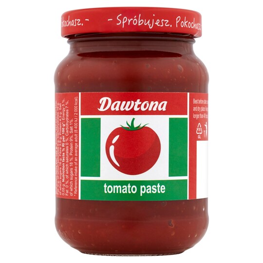 Dawtona Tomato Puree 200G Tesco Groceries