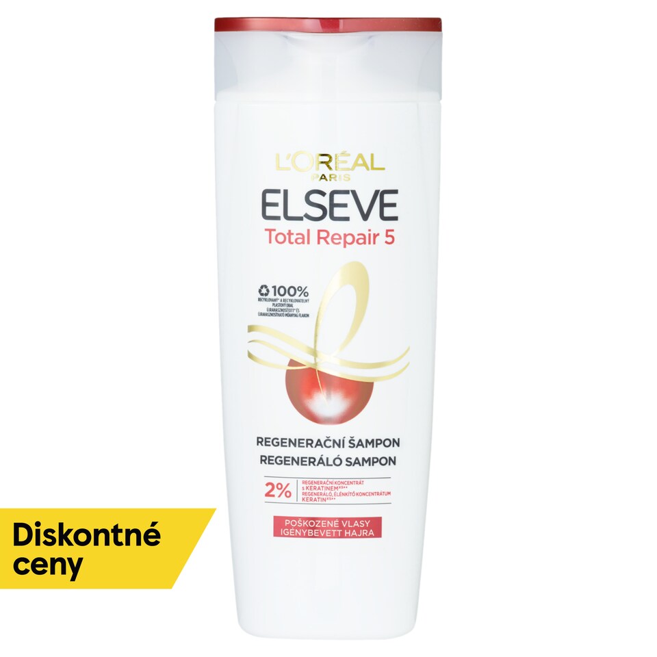 ĽOréal Paris Elseve Total Repair 5 shampoo, 400 ml