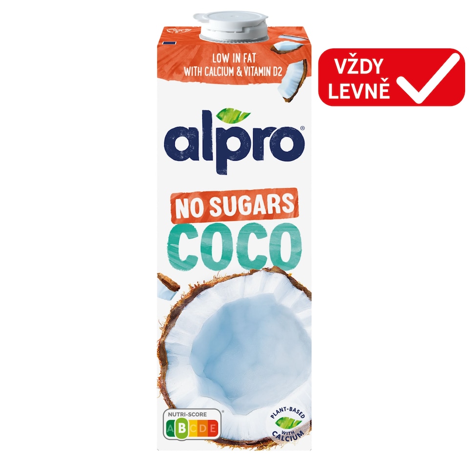 Obrázek 1 pro produkt ALPRO Kokosový Nápoj Neslazený 1l
