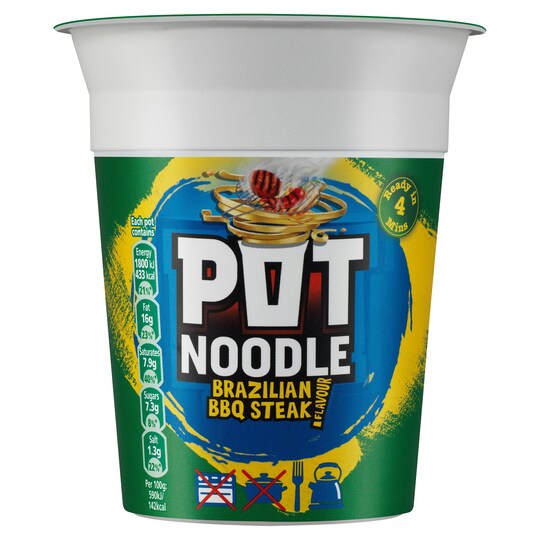 Pot Noodle Brazilian Bbq Steak