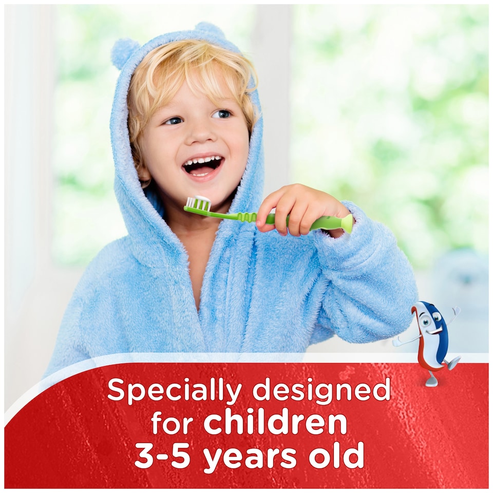 image 1 of Aquafresh Little Teeth Toothbrush 3-5 Years