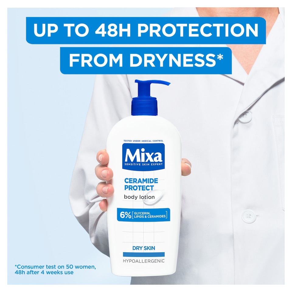 image 1 of Mixa Sensitive Skin Expect Ceramide Protect Body Lotion 250ml