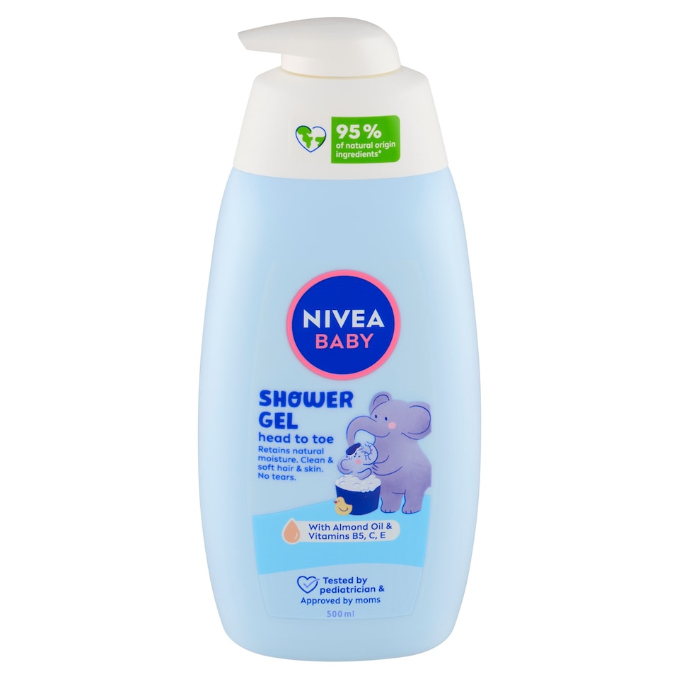 obrázok 1 z Nivea Baby Sprchovací gél pre celé telo a vlásky 500 ml