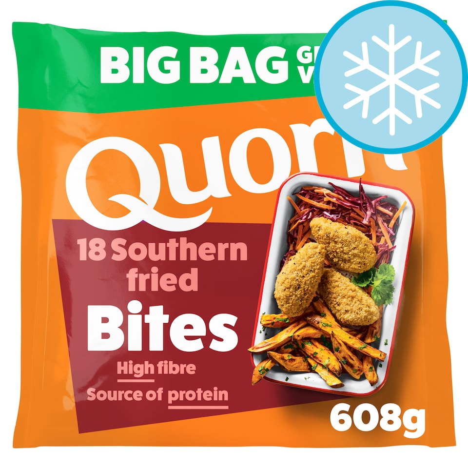 Quorn 18 Southern Fried Bites 608g