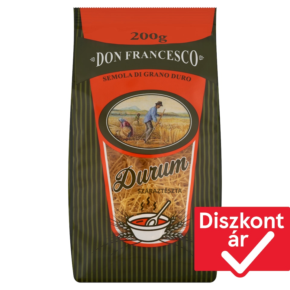 Don Francesco Vermicelloni durum száraztészta 200 g