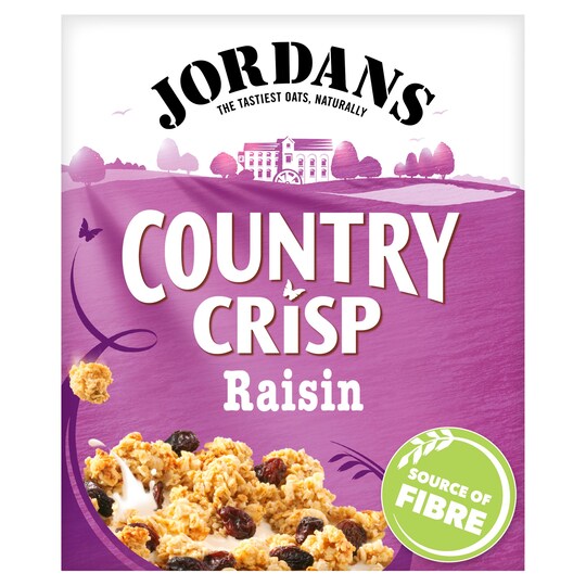 Jordans Country Crisp With Lux. Raisins 500G